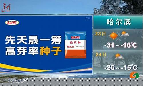 黑龙江省卫视天气预报_黑龙江卫视天气预报