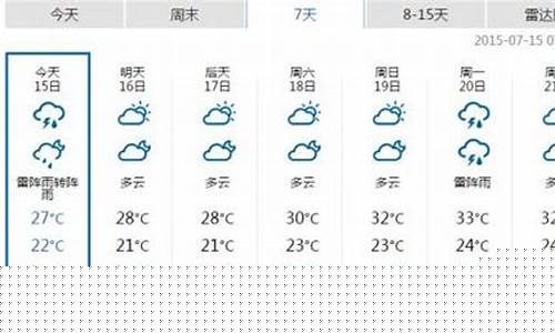 未来一周石家庄的天气_石家庄未来一周天气